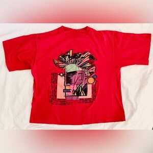 Vintage OP unisex red tshirt in excellent condition Ocean Pacific